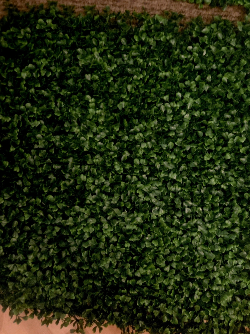 Artificial Boxwood Hedge Panel - Green